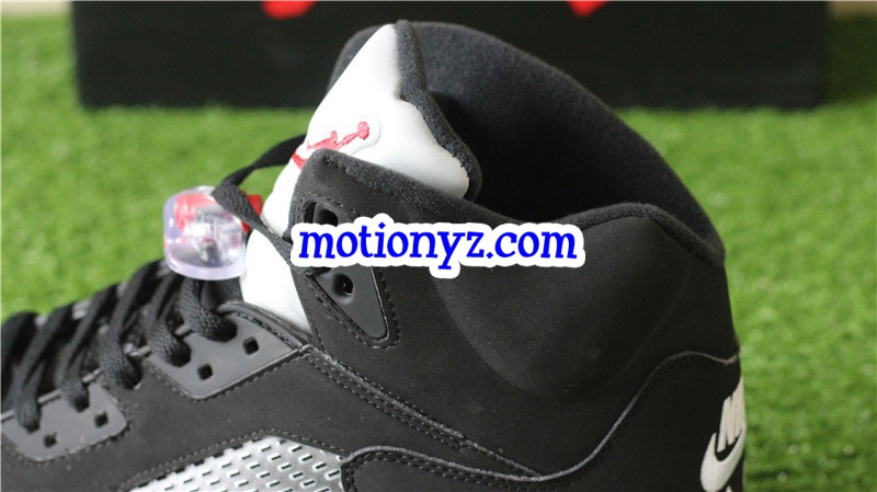 Authentic Air Jordan 5 Retro Blackmetallic